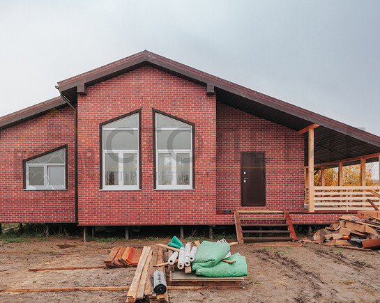 Фото 4 - каркасный зимний дом по проекту ДК-109 в КП Новая Ладога